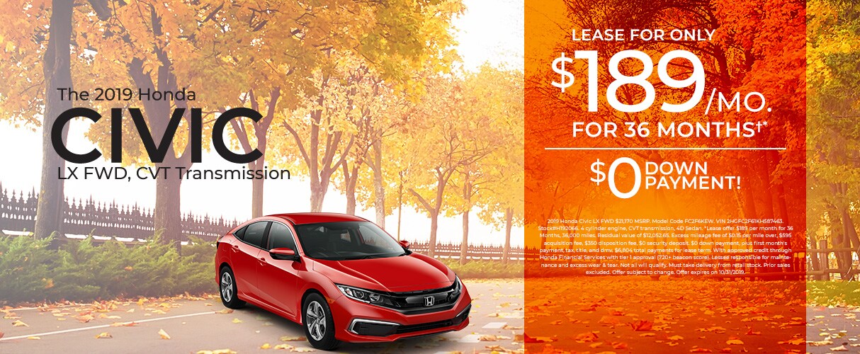honda civic lease deals albany ny